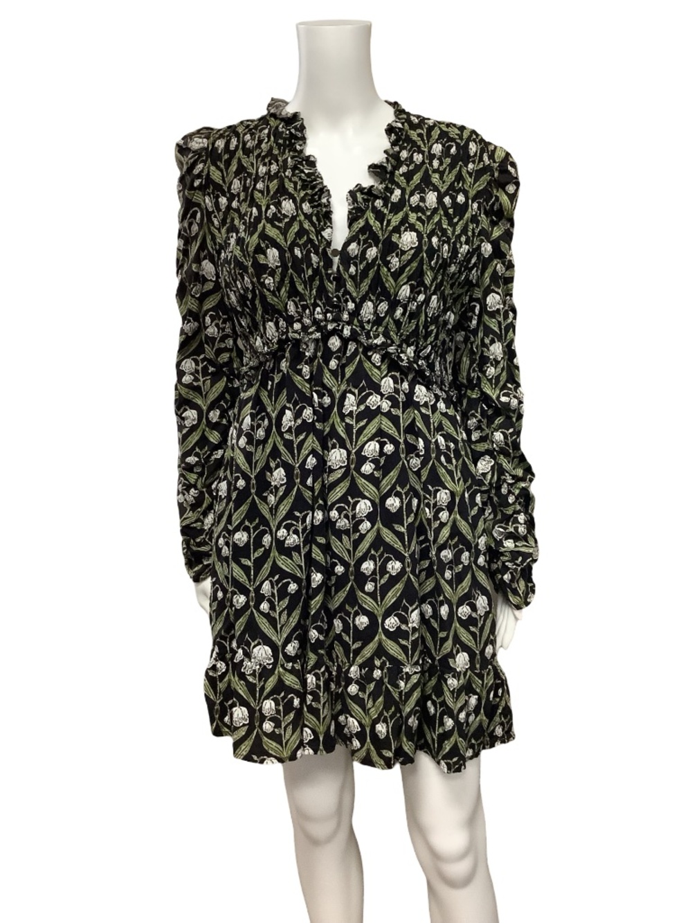 Anthropologie Mini Length Dress Size: L